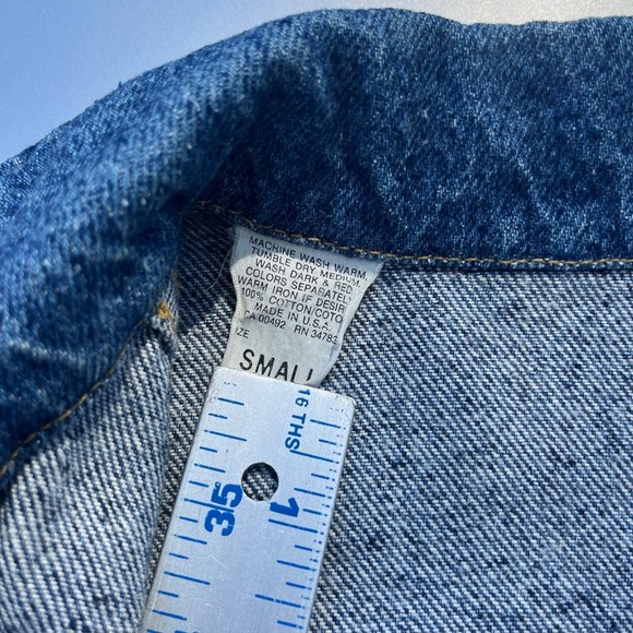 Vintage 80s Lee Riders Jean Jacket - Picture 4 of 9